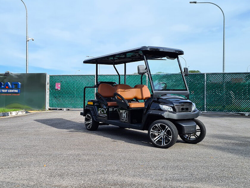 Spectronik’s hydrogen-fuel-cell-powered electric buggy