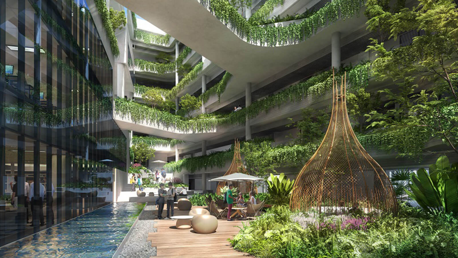 Punggol Digital District Digital Canyon