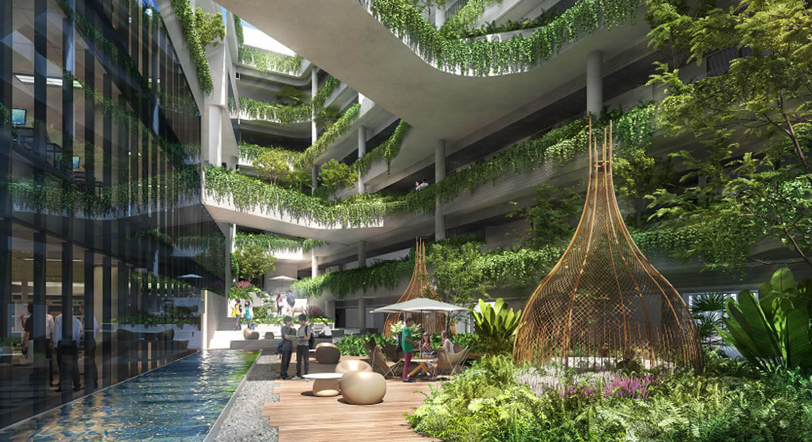 Punggol Digital District Digital Canyon