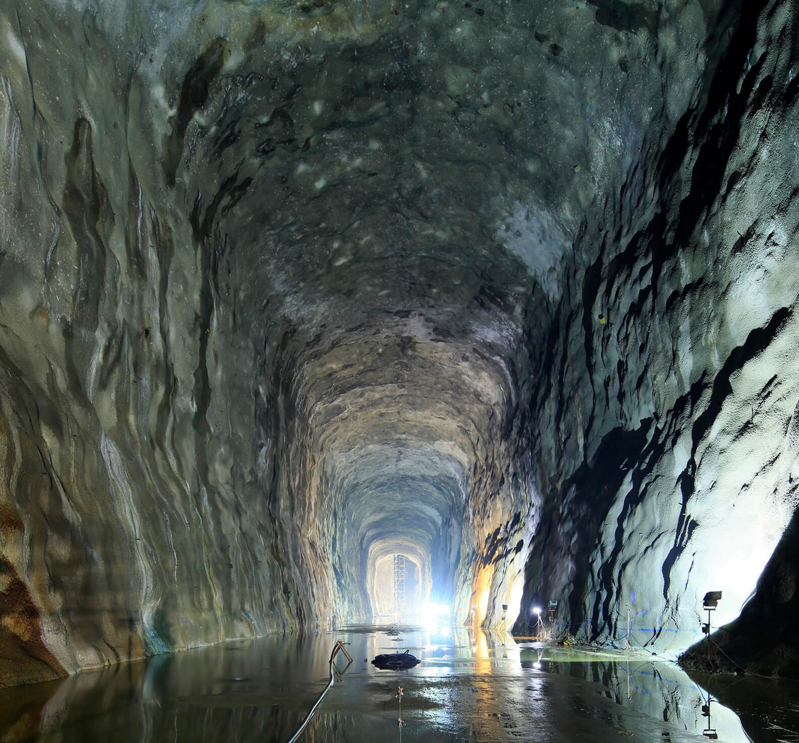 Underground cavern at Jurong Island