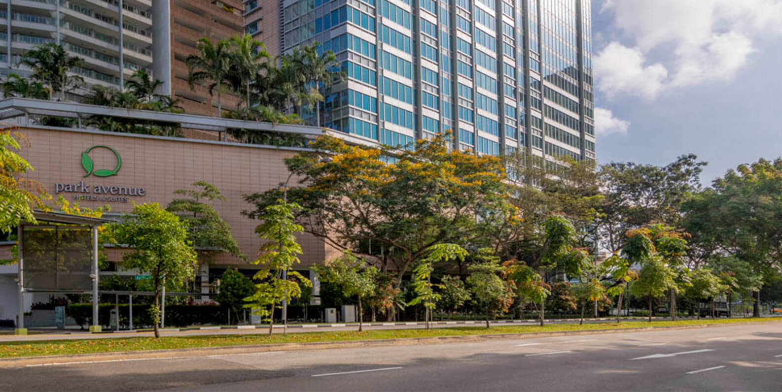 Exterior view of Park Avenue Rochester, a hotel at one-north