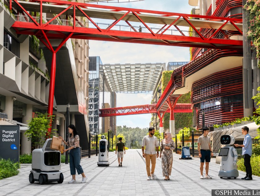 The test bed in Punggol Digital District is set to launch later in 2026.