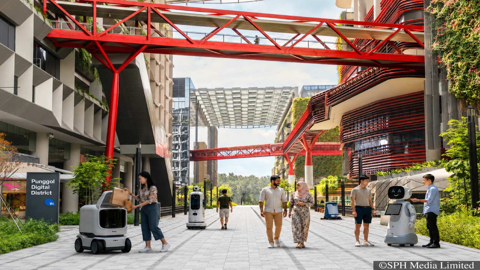 The test bed in Punggol Digital District is set to launch later in 2026.