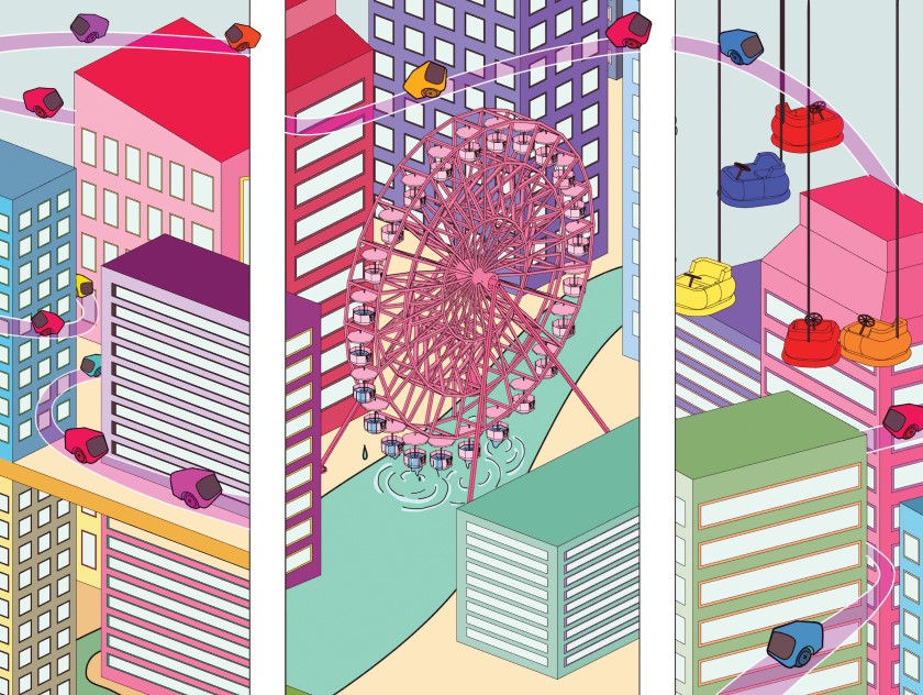 Students from NUS and NAFA present their vision of industrial estates of the future