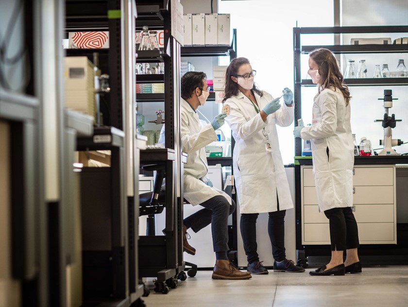 Scientists from TurtleTree, a biotech start-up based in LaunchPad @ one-north