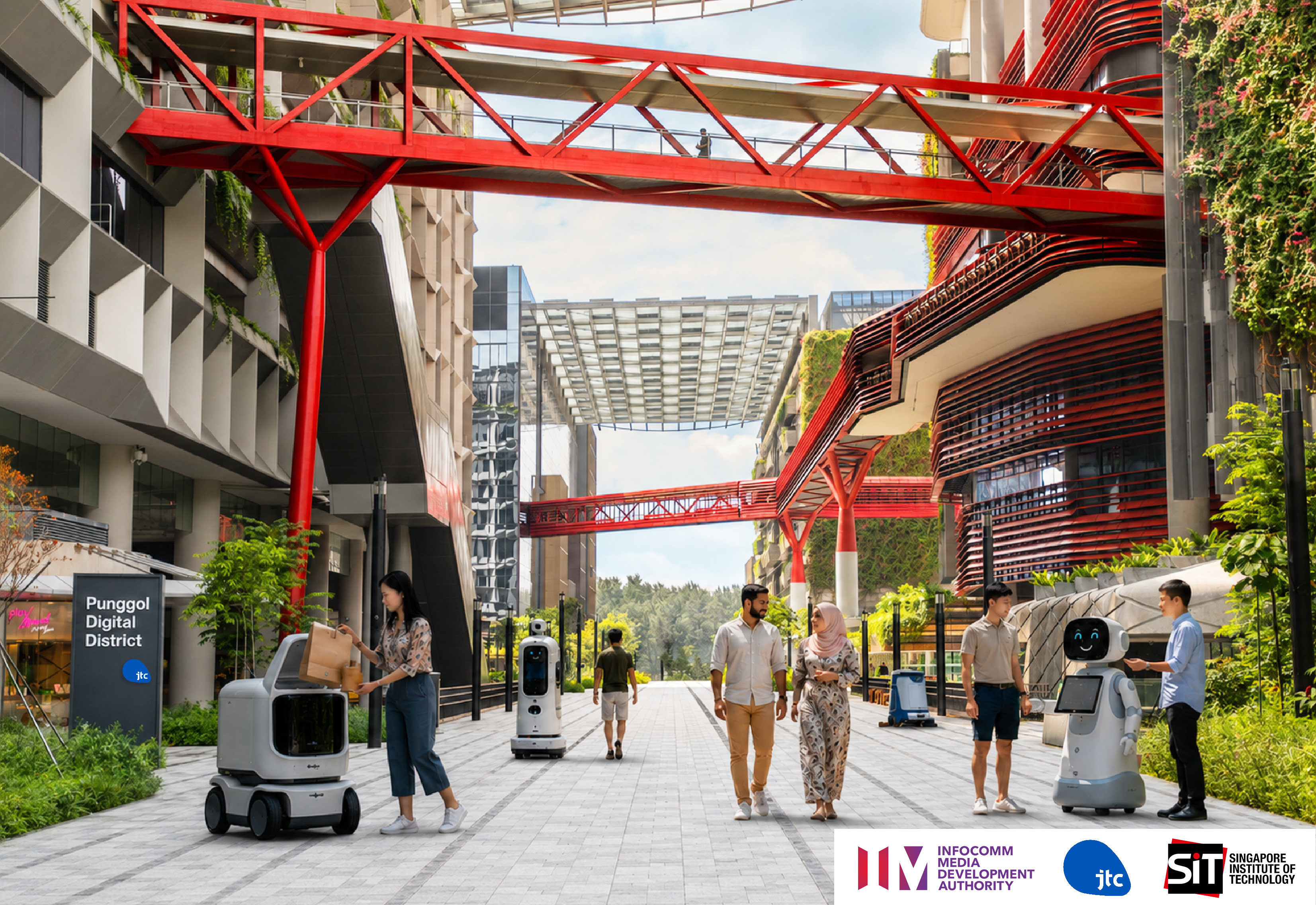 Testbed to be launched in Punggol Digital District later in 2026 to advance robotics capabilities and infrastructure in urban spaces.