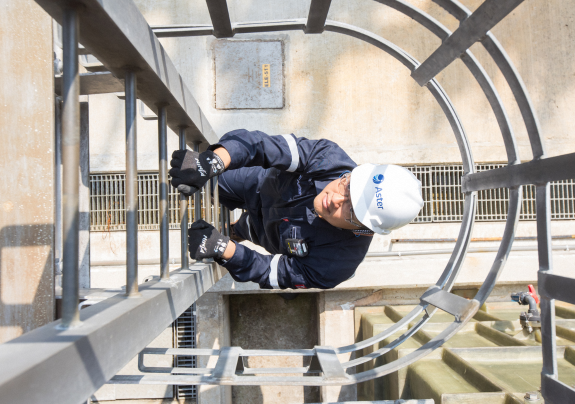 Engineer from Aster on Jurong Island