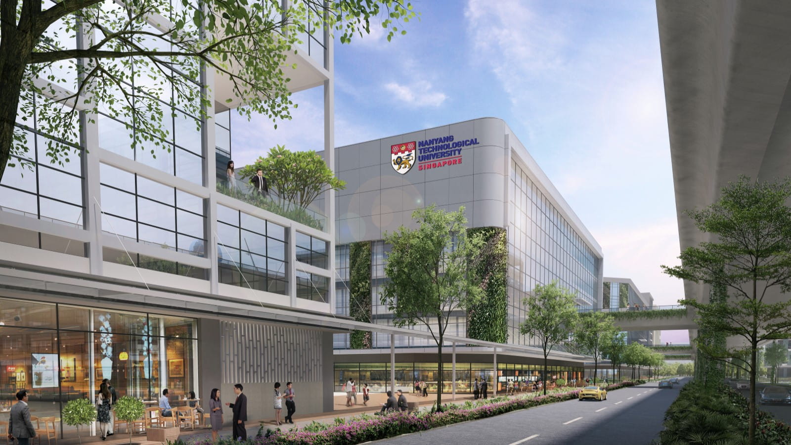 Artist impression of Nanyang Technological University at JTC Jurong Innovation District