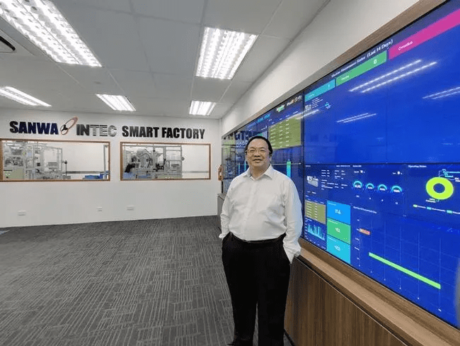 Sanwa-Intec’s Operations Manager Mr Anthony Yeow 