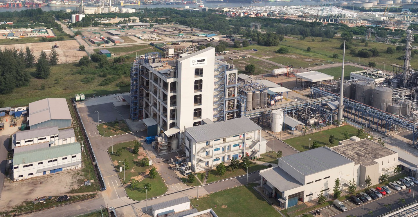 BASF expansion on Jurong Island