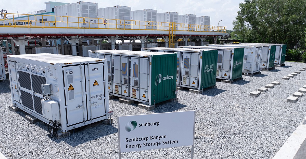 Sembcorp battery energy storage system