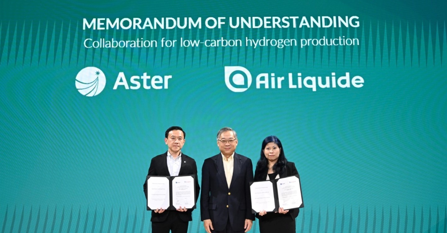 MOU between Aster and Air Liquide