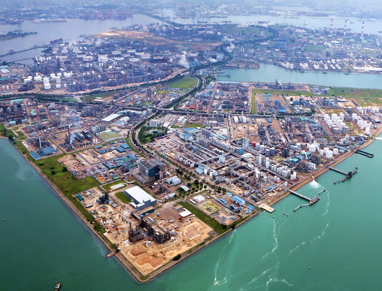 Jurong Island is home to over 100 companies in the energy and chemicals sector.