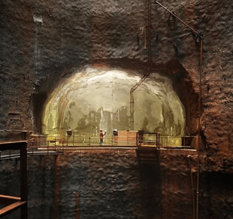 Engineers at Jurong Rock Caverns, Jurong Island