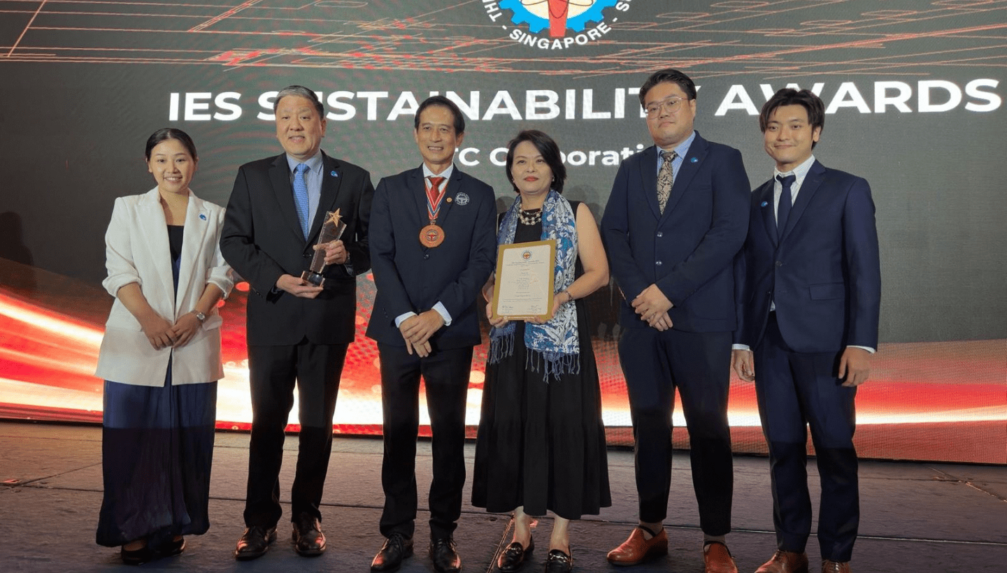 IES sustainability award PDD