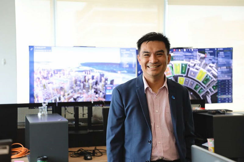 James Tan, one of the key figures driving the development of Punggol Digital District's Open Digital Platform. James Tan, one of the key figures driving the development of Punggol Digital District's Open Digital Platform.